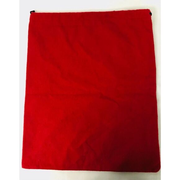 VALENTINO Garavani - Pair of Flannel Drawstring Shoe Bags. 14.5" x 11.5" NEW! - Picture 4 of 11